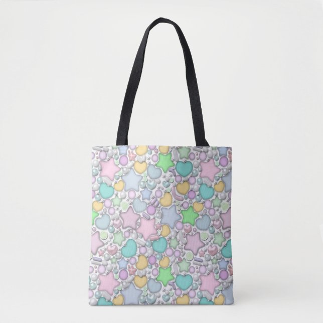 Tote Bag Perles de verre, bijoux (Devant)