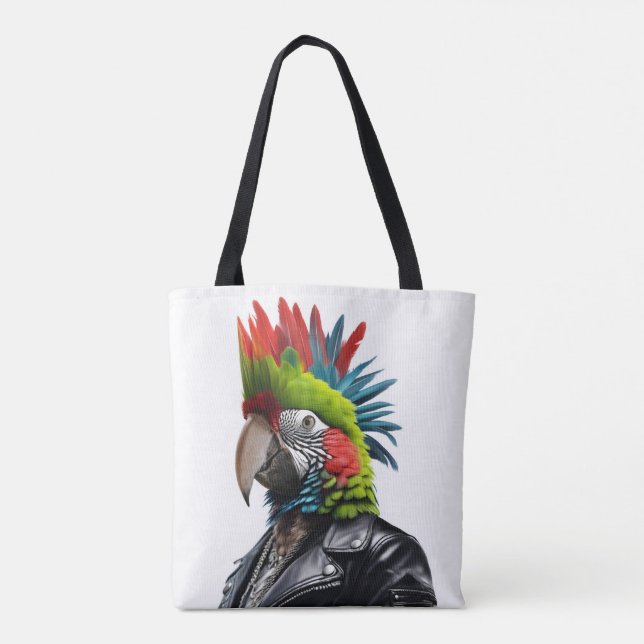 Tote Bag Perroquet (Dos)