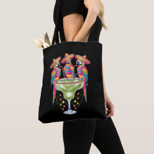 Tote Bag Perroquet Cinco De Mayo Drôle Boire Mexicaine Fête
