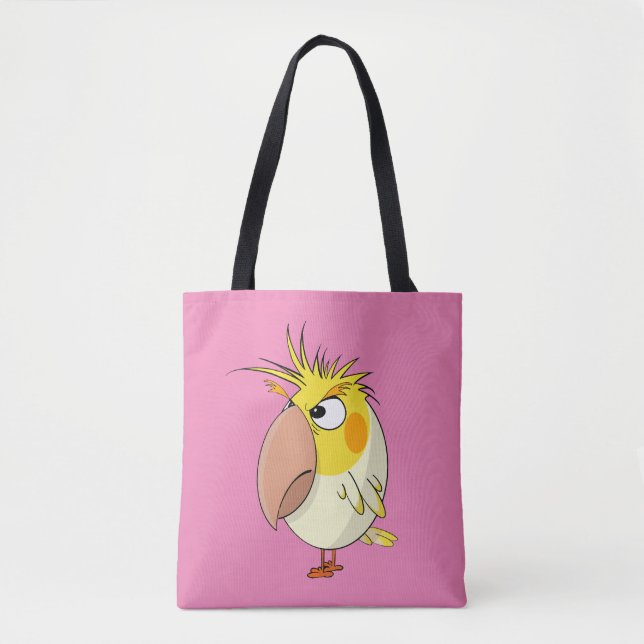 Tote Bag Perroquet de Cockatiel (Devant)