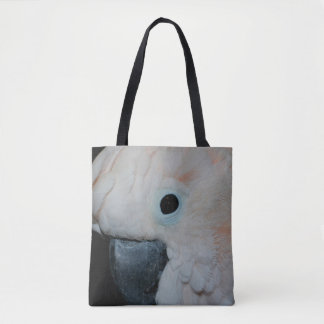 Tote Bag Perroquet de Cockato Molucca rose