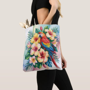 Tote Bag Perroquet exotique