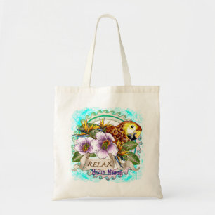 Tote Bag Perroquet Relax