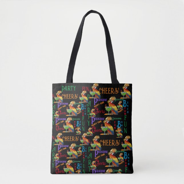 Tote Bag Perroquets (Devant)