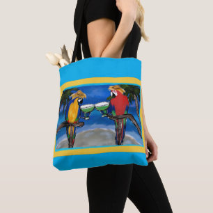 Tote Bag Perroquets de fête