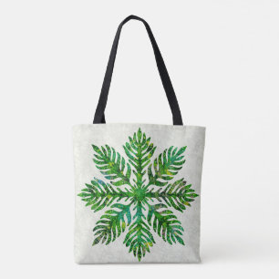 Tote Bag Perruche à feuilles hawaïennes