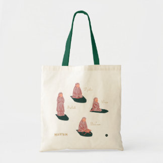 Tote Bag Personalisé Muslimah Salah, Dzikr, Dua, Coran