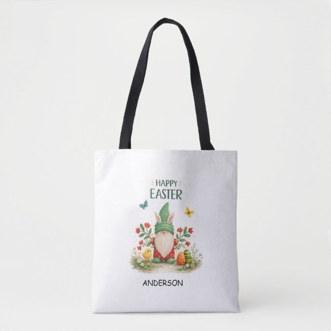 Tote Bag Personalised First Easter mini bag with name Nephe (Devant)