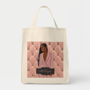 Tote Bag Personalized African-American CEO Boss Woman