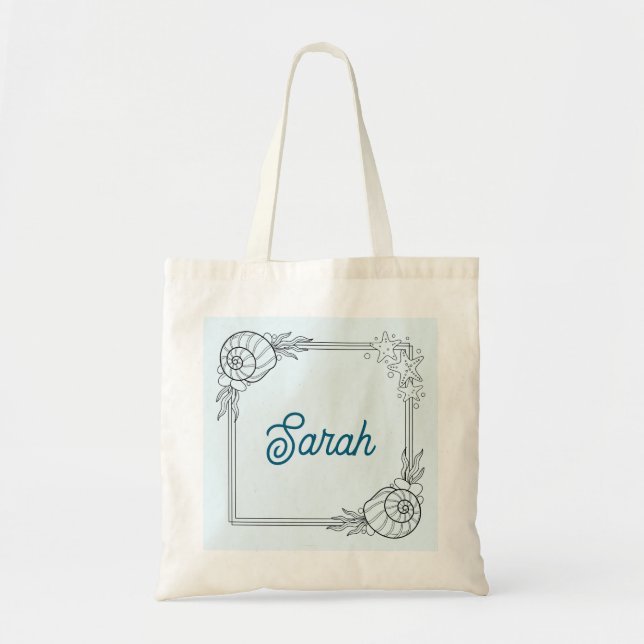 Tote Bag Personalized beach tote (Devant)