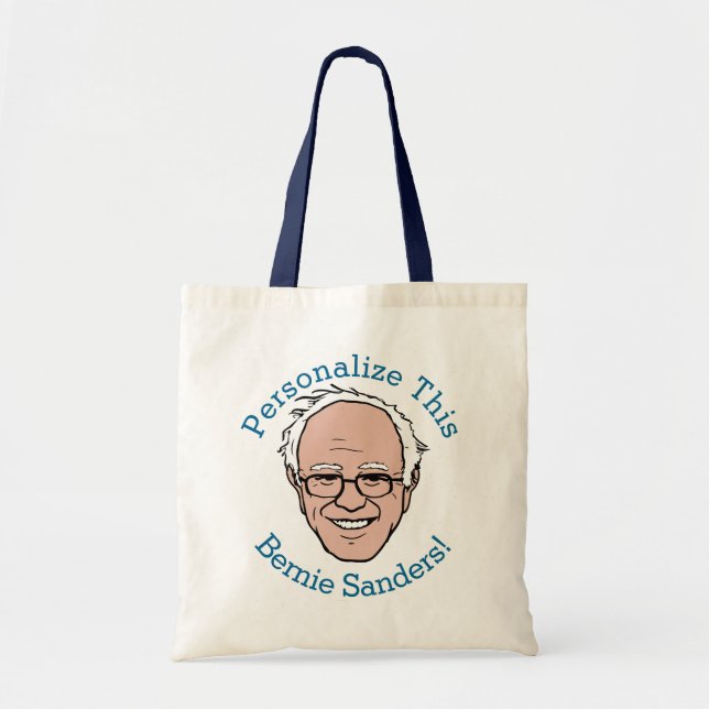 Tote Bag PERSONALIZED Bernie Sanders (Devant)