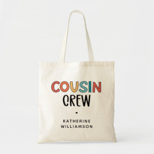 Tote Bag Personalized Cousin Crew Matching Cousins Gift