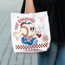 Personalized Funny Baseball Mum Retro Flower