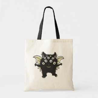 Tote Bag Personnage de démon mignon - Monstre Kawaii aux mu