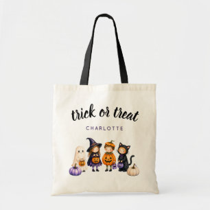 Tote Bag Personnage personnalisé pour Halloween enfants mig