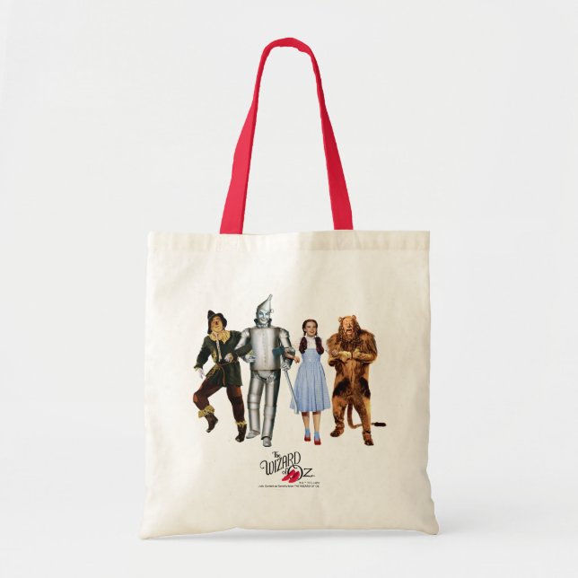 Tote Bag Personnages Classiques du Magicien d'Oz (Devant)