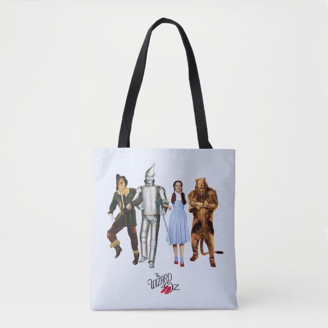Tote Bag Personnages Classiques du Magicien d'Oz (Devant)