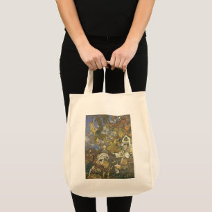 Tote Bag Personnages de livre d'histoires classique vintage
