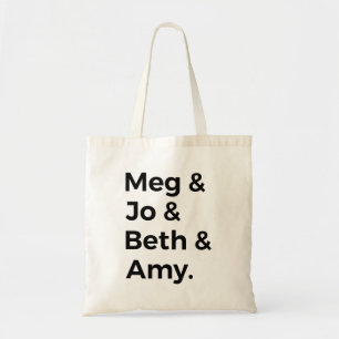 Tote Bag Personnages des petites femmes I