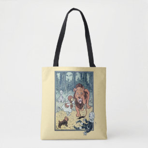 Tote Bag Personnages Vintage du Magicien d'Oz, Route de Bri