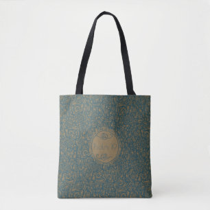 Tote Bag Personnalisable Flore élégante Porte de la Bib