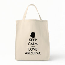 Personnalisable KEEP CALM et LOVE ARIZONA