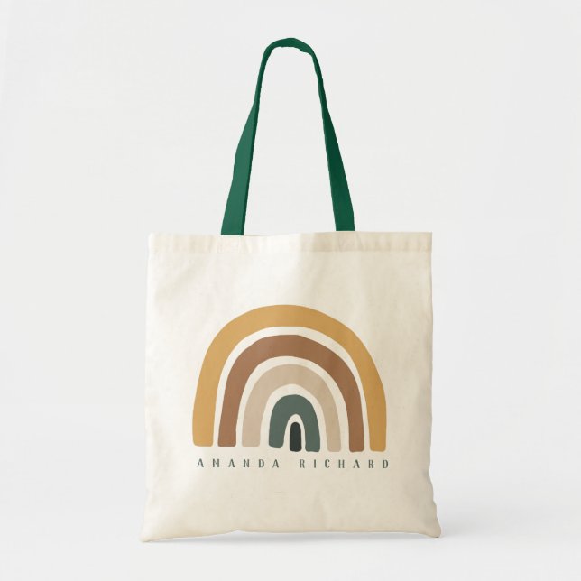 Tote Bag Personnalisation Rainbow (Devant)