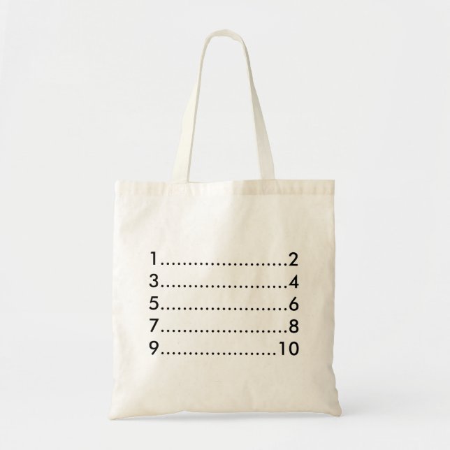 Tote Bag Personnalisé (Devant)