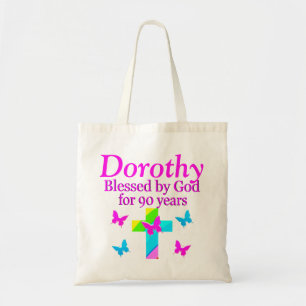 TOTE BAG PERSONNALISÉ 90E CROIX DE PLUIE ET BOUTEILLE FOURR