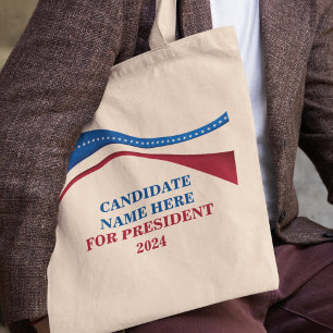 Tote Bag Personnalisé Ajouter votre propre candidat à la pr