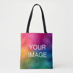 Tote Bag Personnalisé Ajouter Votre Texte D'Image Ici Modèl