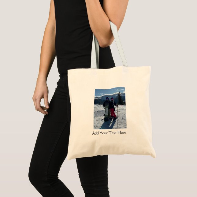 Tote Bag Personnalisé Ajoutez votre propre photo  (Devant (produit))