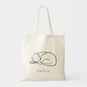Tote Bag Personnalisé Black Pet animal de compagnie Personn