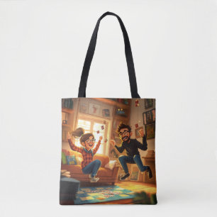 Tote Bag Personnalisé Champagne Ivory Floral Mariage