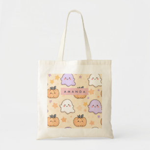 Tote Bag Personnalisé Cosy Halloween Halloween Citrouille f