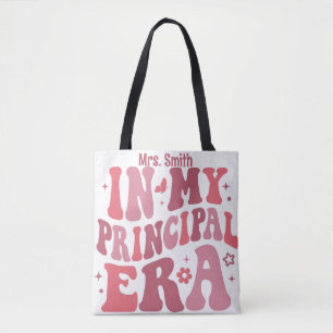 Tote Bag Personnalisé Dans Mon Principal Era Pink rétro