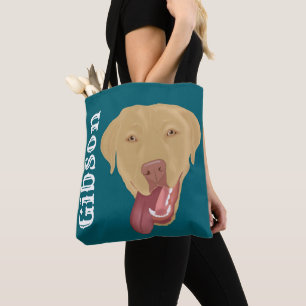 Tote Bag Personnalisé Dudley Labrador