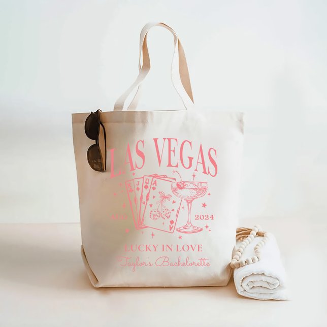 Tote Bag Personnalisé Las Vegas Bachelorette Party (Créateur téléchargé)