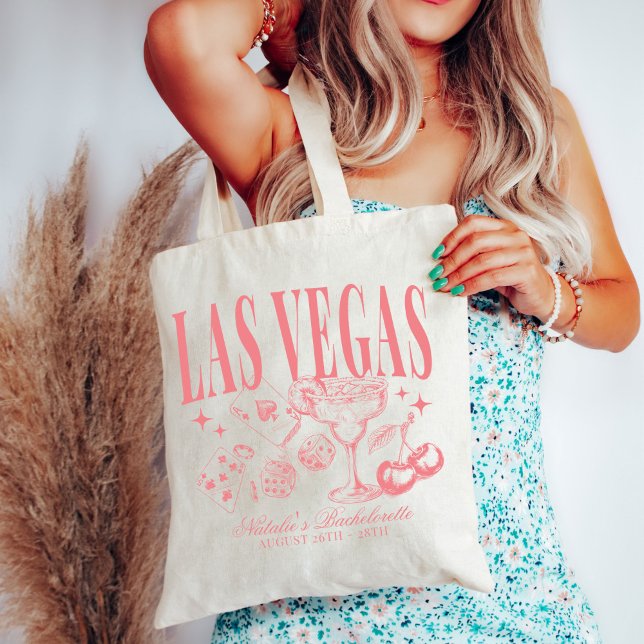 Tote Bag Personnalisé Las Vegas Bachelorette Party (Créateur téléchargé)
