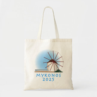 Tote Bag Personnalisé Mykonos 2025 Fourre-tout