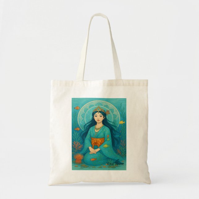 Tote Bag Personnalisé Nom de la fille mignonne Japonaise Me (Devant)