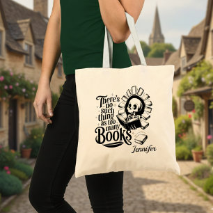 Tote Bag Personnalisé Pas Trop De Livres N'existe