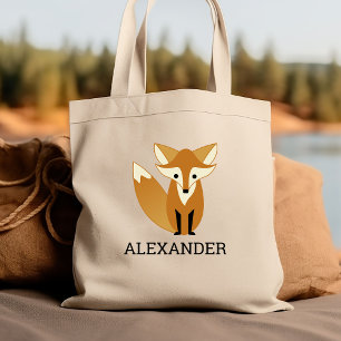 Tote Bag Personnalisé pour les mignons enfants Fox