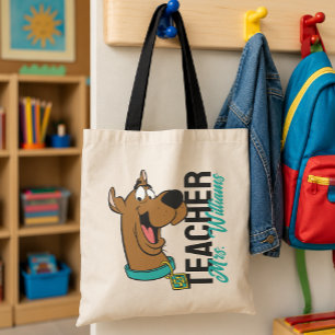 Tote Bag Personnalisé Professeur au visage heureux de Sco