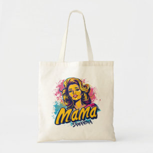 Tote Bag Personnalisé Retro Mama Pop Art (14)