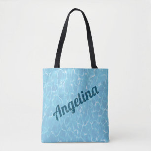 Tote Bag Personnalisé sous la piscine de l'eau