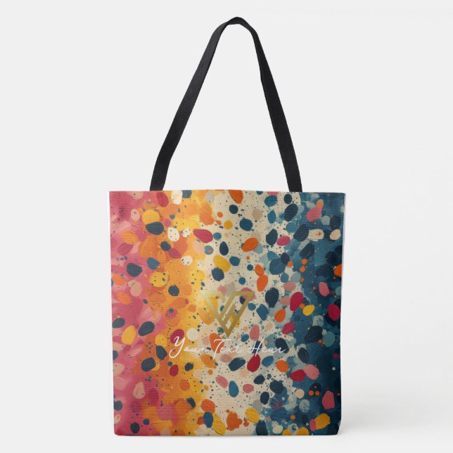 Tote Bag Personnalisé : Splendor d'automne Fourre-tout pers (Devant)