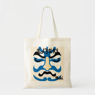 Tote Bag Personnalisé Vintage japonaisKabuki esthétique Fun