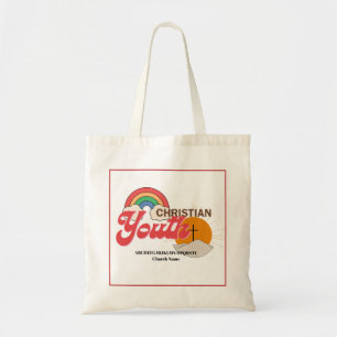 Tote Bag PersonnaliséChristianJeunesseRainbowSac fourre-tou
