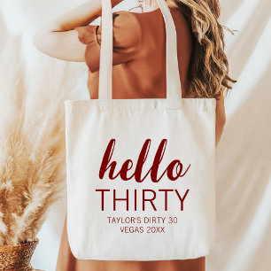 Tote Bag Personnaliser 20e 30e 40e 50e Anniversaire Groupe